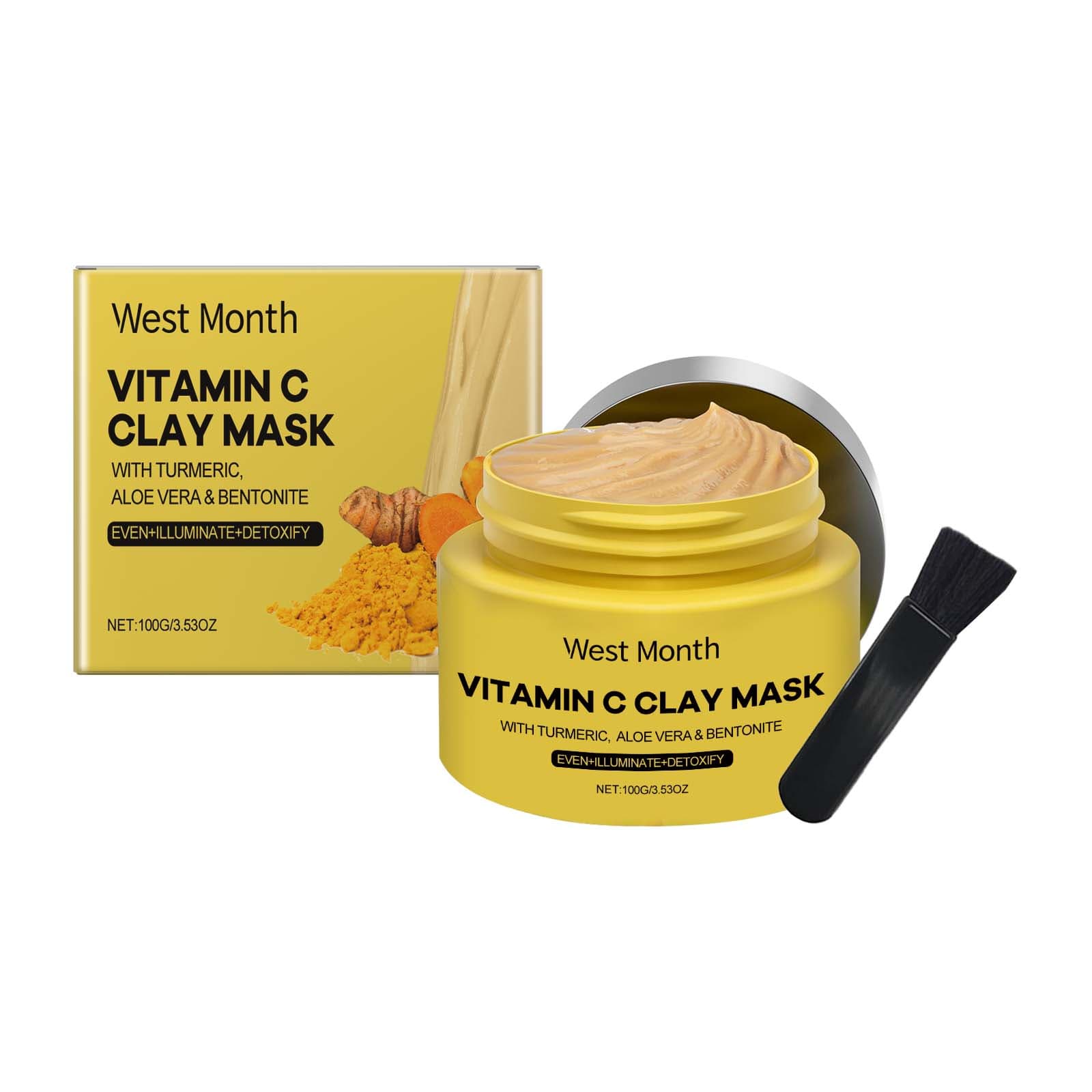 Turmeric Vitamin C Mud Mask - Image 1